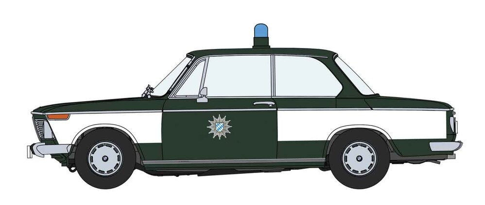 1/24  BMW 2002 ti  - POLICE CAR -