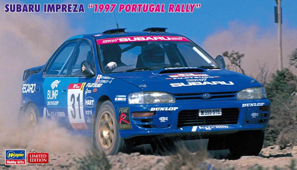 1/24  SUBARU IMPREZA  - 1997 PORTUGAL RALLY -