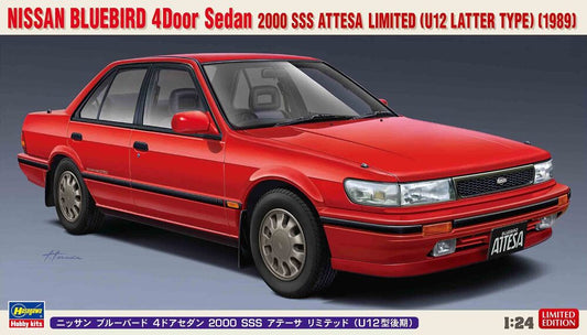 1/24  NISSAN BLUEBIRD 4Door Sedan SSS-ATTESA LIMITED U12 LATE