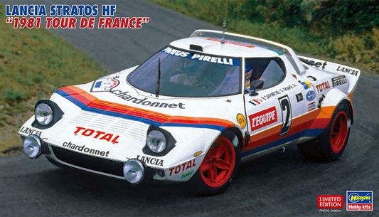 1/24  LANCIA STRATOS HF  - 1981 TOUR DE FRANCE -