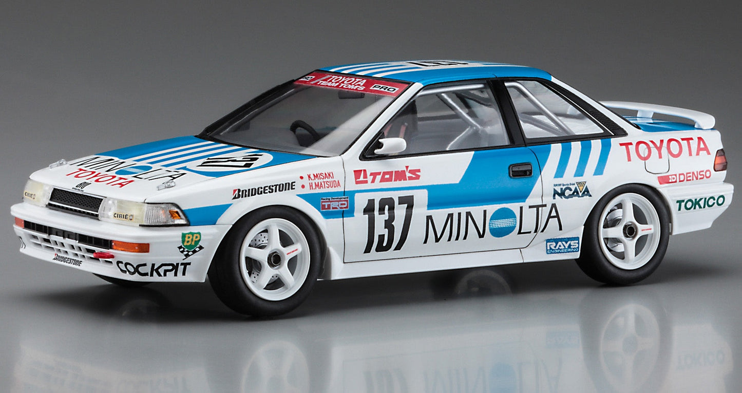 1/24  MINOLTA COROLLA LEVIN AE92  - 1988 JTC -