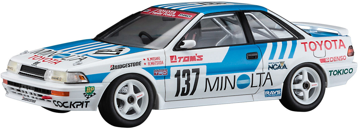 1/24  MINOLTA COROLLA LEVIN AE92  - 1988 JTC -