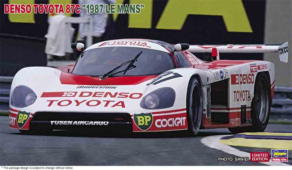 1/24  DENSO TOYOTA 87C   - 1987 LE MANS -