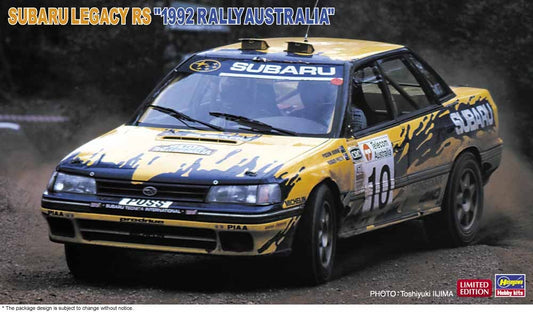 1/24  SUBARU LEGACY RS  - 1992 RALLY AUSTRALIA -