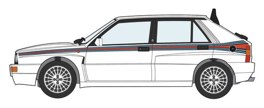 1/24  LANCIA DELTA HF integrale evoluzione MARTINI 5