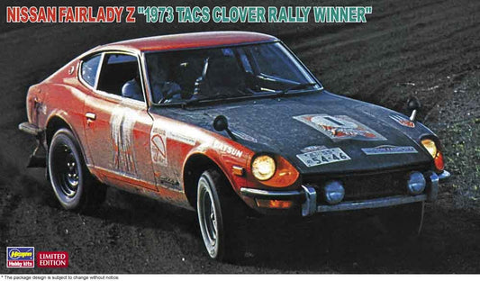 1/24  NISSAN FAIRLADY Z  - 1973 TACS CLOVER RALLY WINNER -