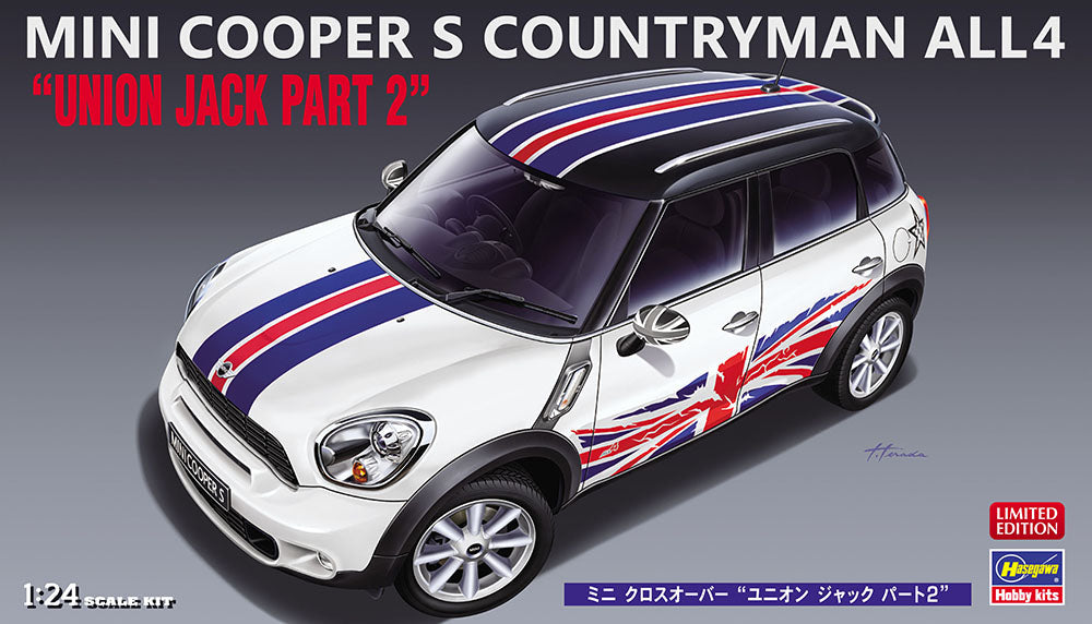 1/24  MINI COOPER S COUNTRYMAN ALL4  - UNION JACK PART 2 -