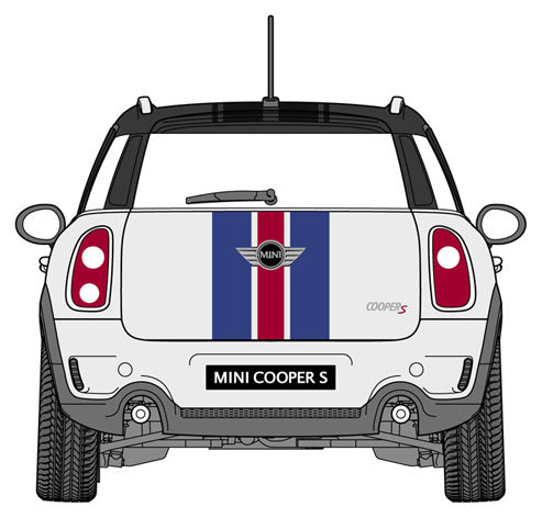 1/24  MINI COOPER S COUNTRYMAN ALL4  - UNION JACK PART 2 -