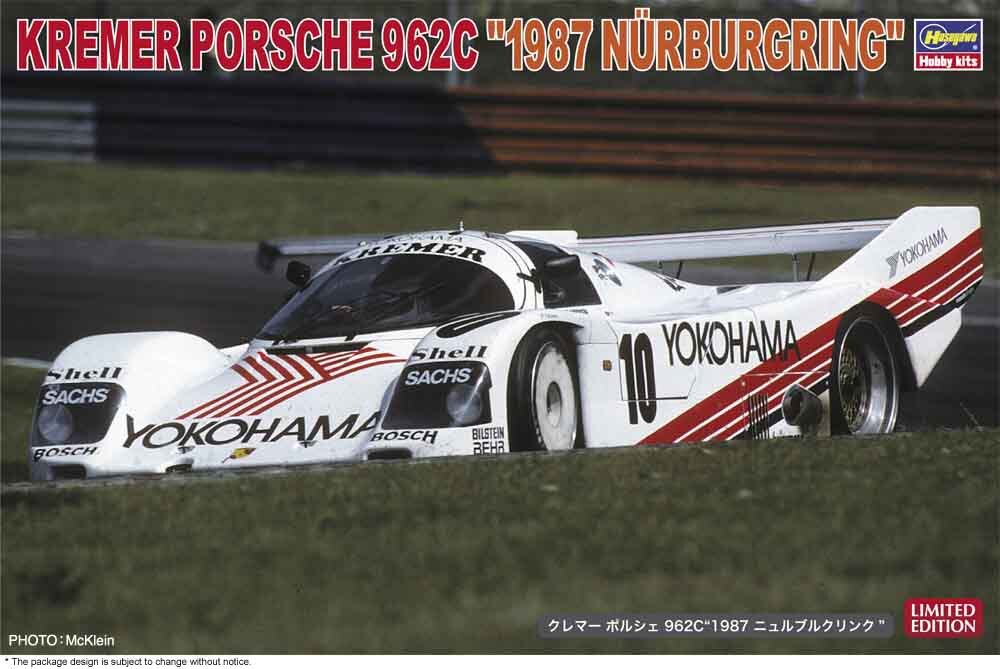 1/24  KREMER PORSCHE 962C  - 1987 NURBURGRING -