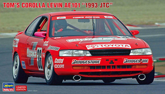 1/24  TOMS COROLLA LEVIN AE101  - 1993 JTC -