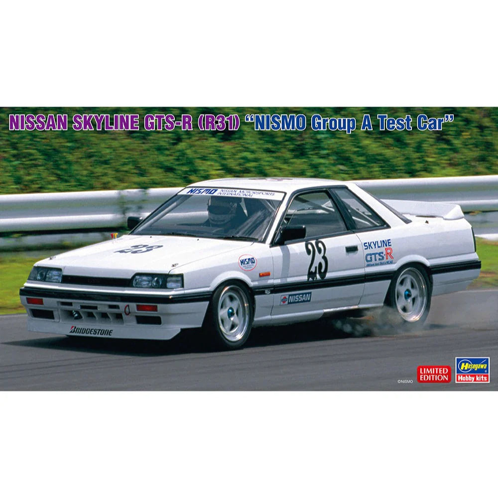 1/24  NISSAN SKYLINE GTS-R R31  - NISMO Group A Test Car -