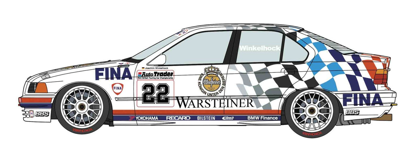 1/24  TEAM SCHNITZER BMW 318i  - 1993 BTCC CHAMPION -