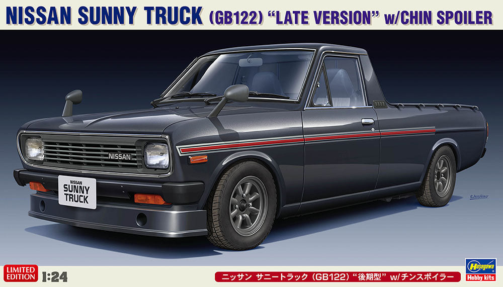 1/24  NISSAN SUNNY TRUCK GB122  - LATE VERSION -   w/CHIN SPOILER