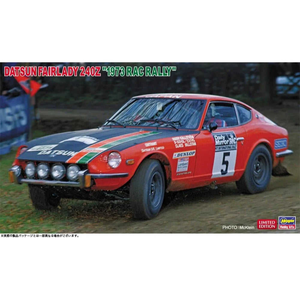 1/24  DATSUN FAIRLADY 240Z  - 1973 RAC RALLY -