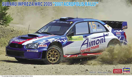 1/24  SUBARU IMPREZA WRC 2005   - 2007 ACROPOLIS RALLY -