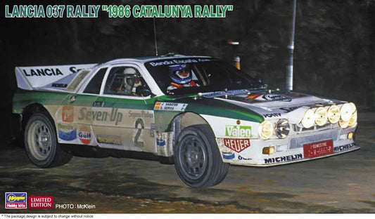 20566 1/24  LANCIA 037 RALLY  - 1986 CATALUNYA RALLY -