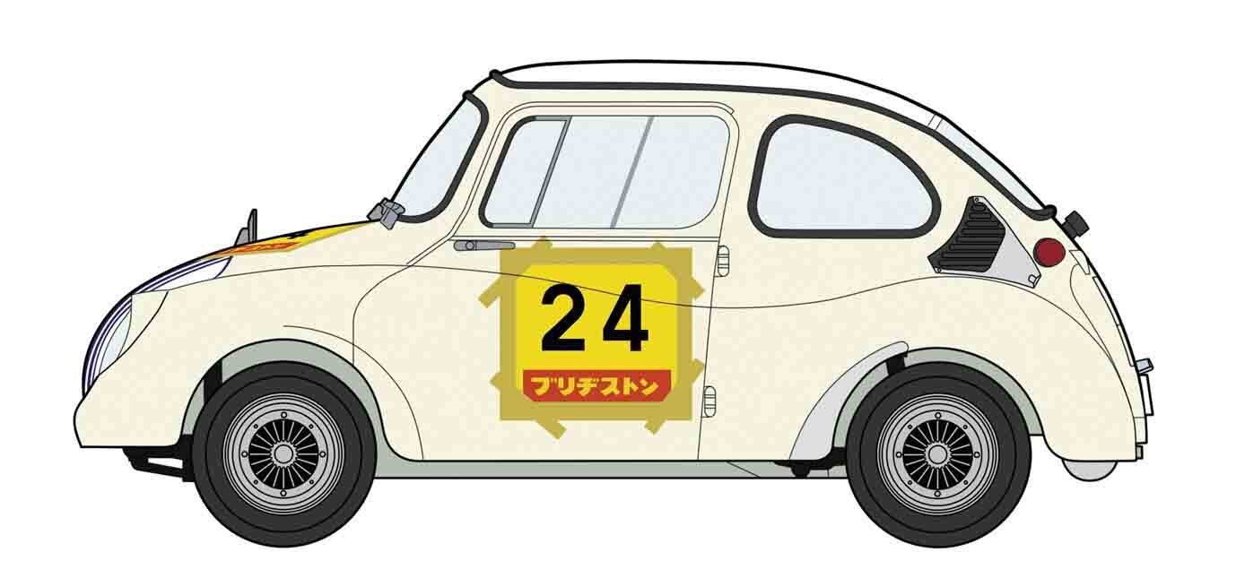 20569 1/24  SUBARU 360  - 1966 SUZUKA 500Km RACE -