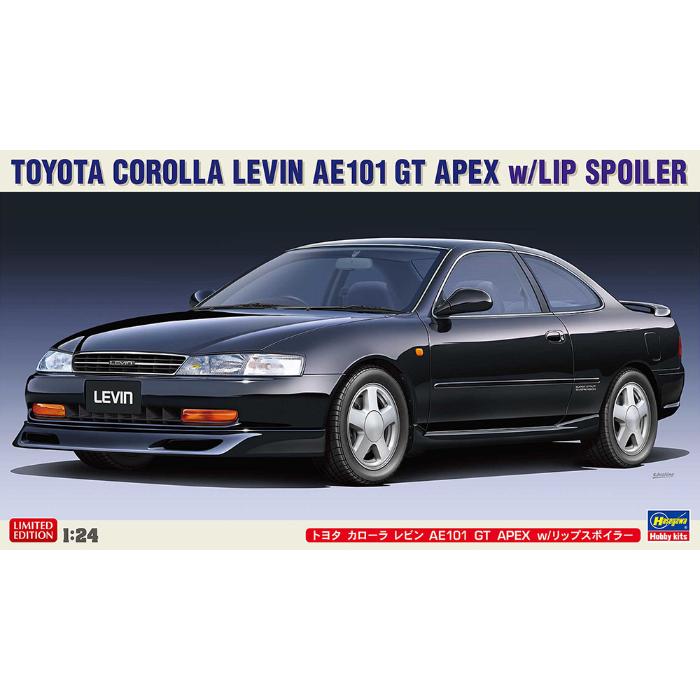 1/24  TOYOTA COROLLA LEVIN AE101 GT APEX w/LIP SPOILER