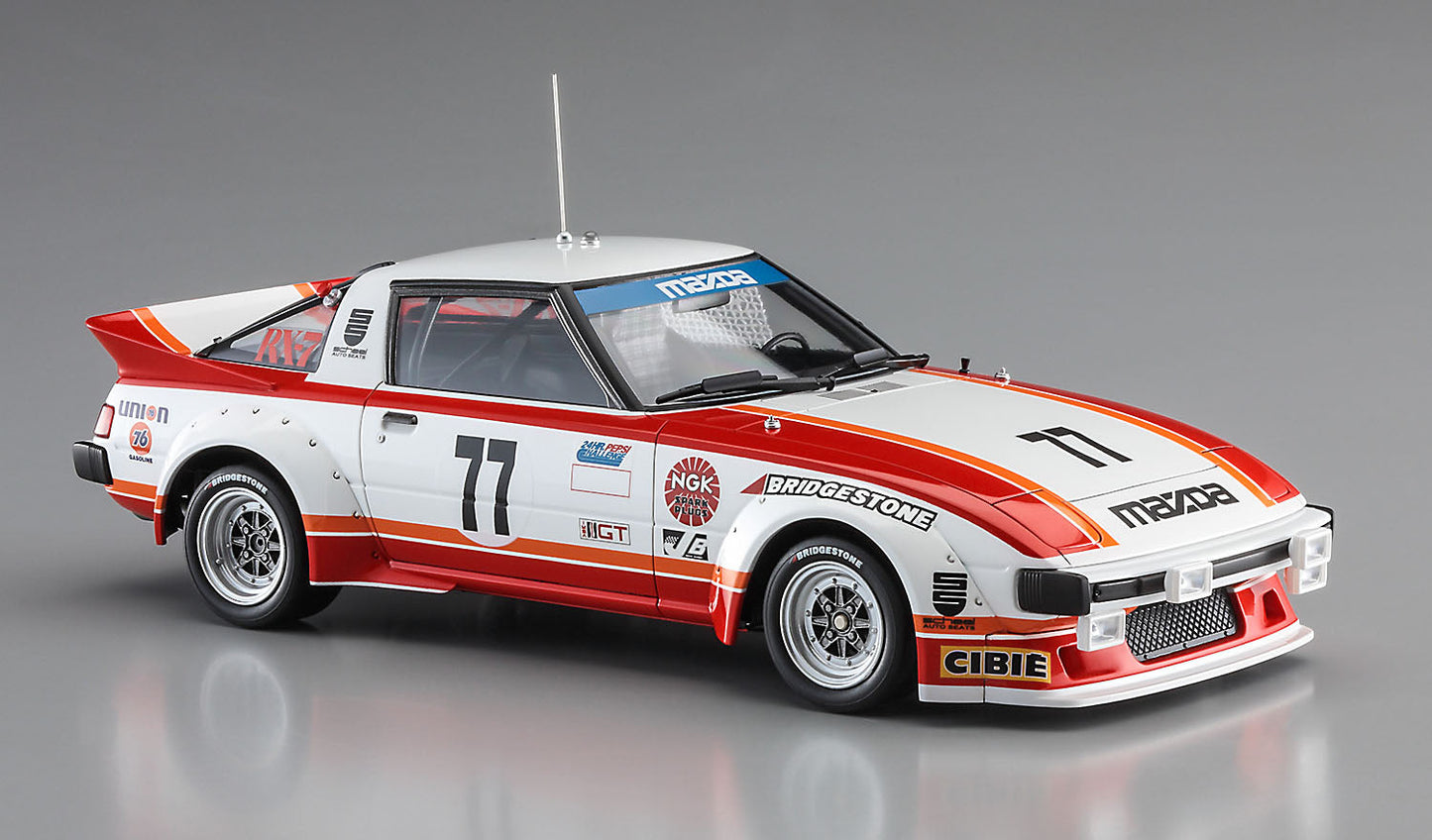 1/24  MAZDA SAVANNA RX-7 (SA22C) 1979 DAYTONA CAR No.77