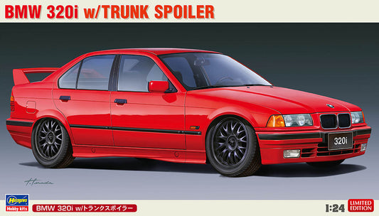 1/24  BMW 320i w/TRUNK SPOILER