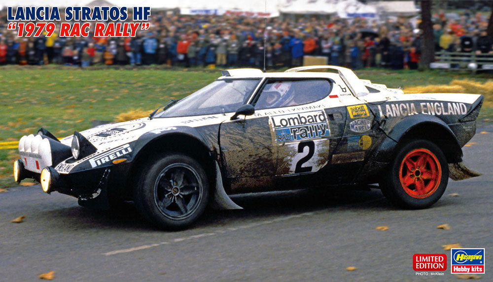 1/24  LANCIA STRATOS HF 1979 RAC RALLY