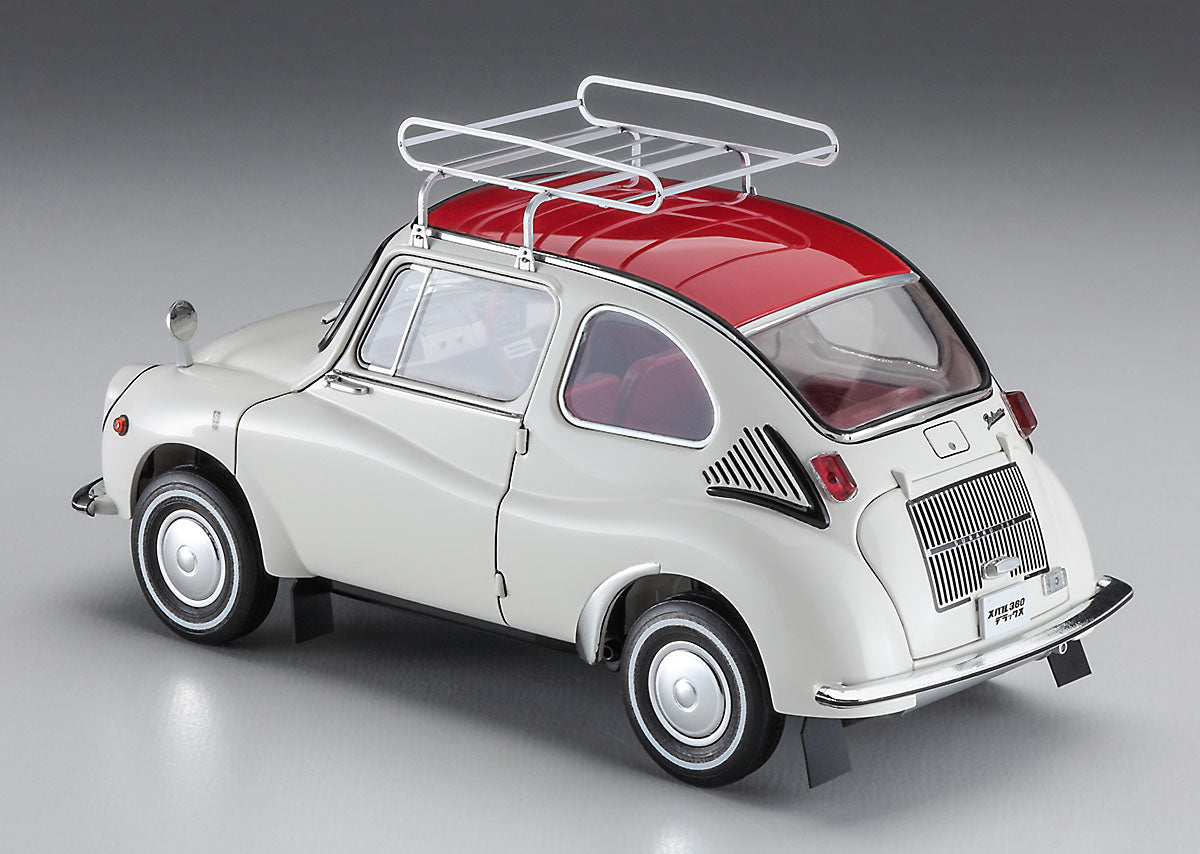 1/24 Subaru 360 Deluxe with Roof Carrier - Classic Car Model Kit