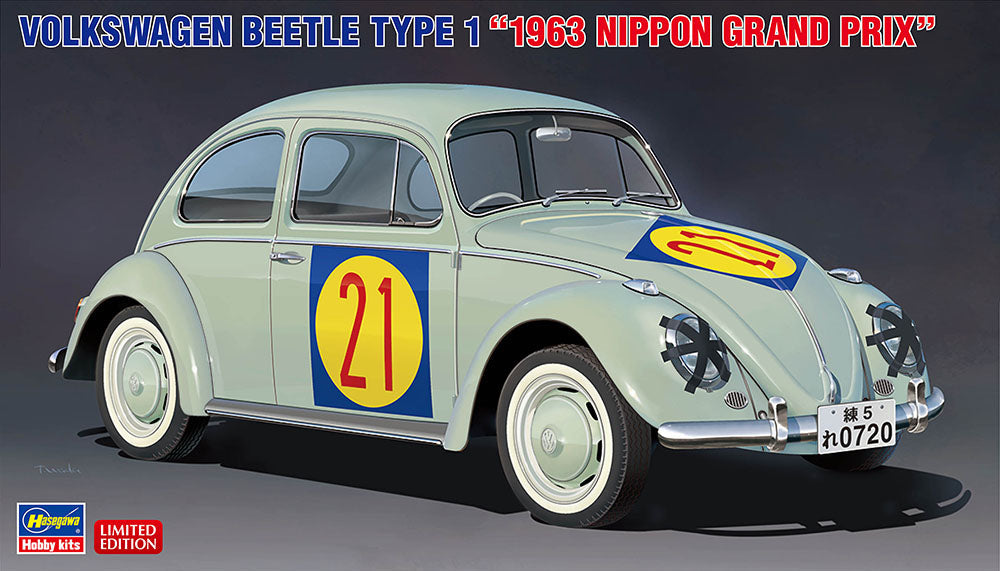 1/24 Volkswagen Beetle Type 1 - 1963 Nippon Grand Prix Model Car