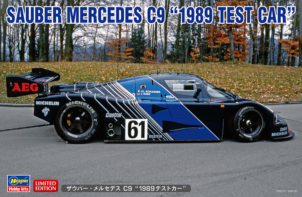 1/24 Mercedes C9 1989 Test Car - Highly Detailed Model Car Kit