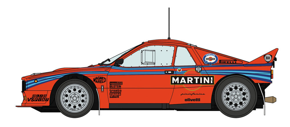 1/24 Lancia 037 Rally '1985 Portugal Rally Test Car'