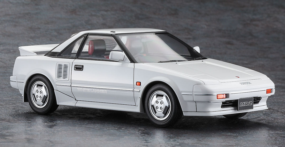 1/24 Toyota MR2 (AW11) Early Version White Lanner