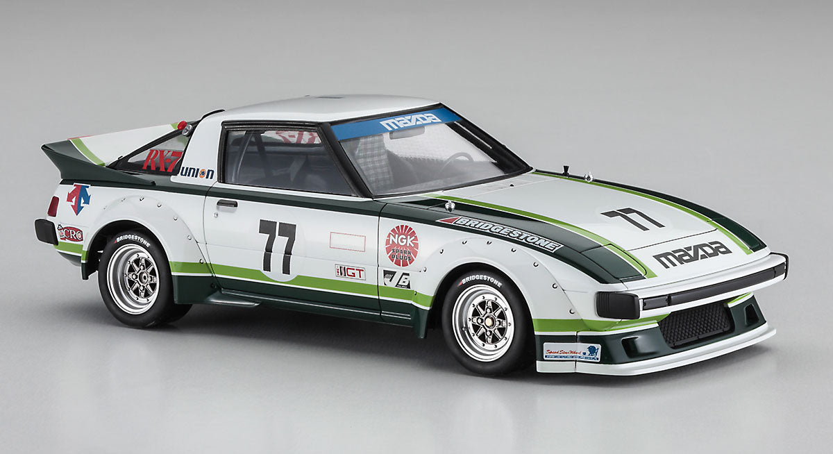1/24 MAZDA SAVANNA RX-7 (SA22C) 1979 PORTLAND CAR No.77