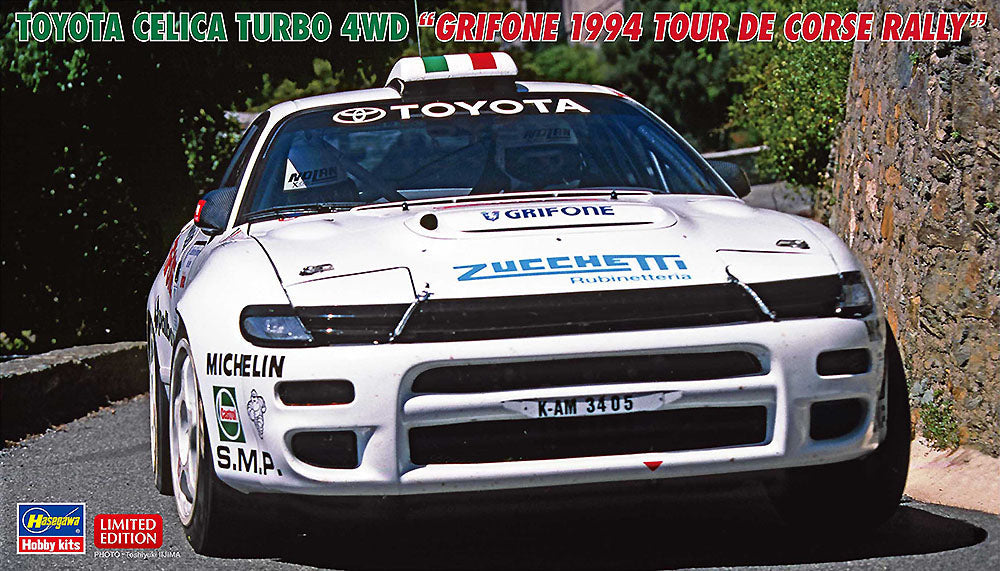 1/24 Toyota Celica Turbo 4WD ''Grifone 1994 Tour De Corse Rally''