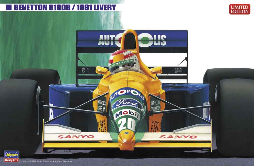 1/24 Benetton B190B 1991 Livery