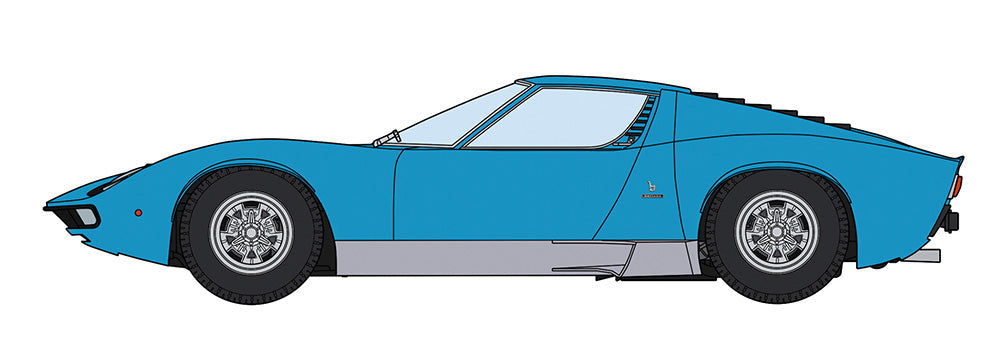 1/24 Lamborghini Miura P400 SV "Blue Body"
