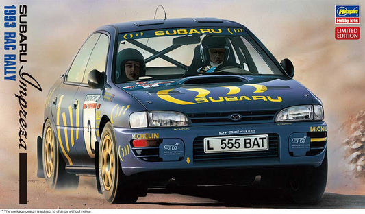 1/24 SUBARU IMPREZA 1993 RAC RALLY