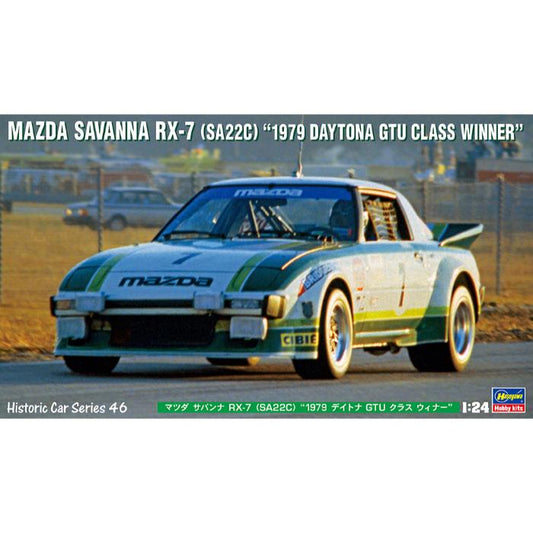 1/24  MAZDA SAVANNA RX-7 SA22C  - 1979 DAYTONA GTU CLASS WINNER -