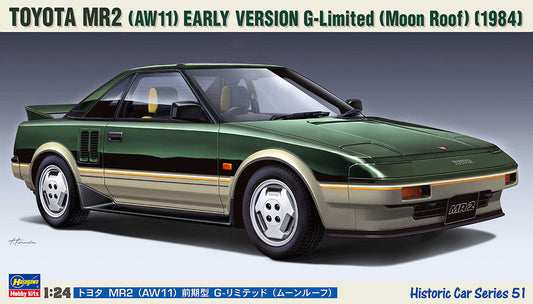 1/24  TOYOTA MR2 (AW11) EARLY VERSION G-Limited (Moon Roof)