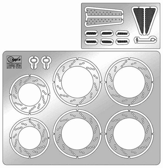 ETCHING PARTS for 1/12 SUZUKI RG400