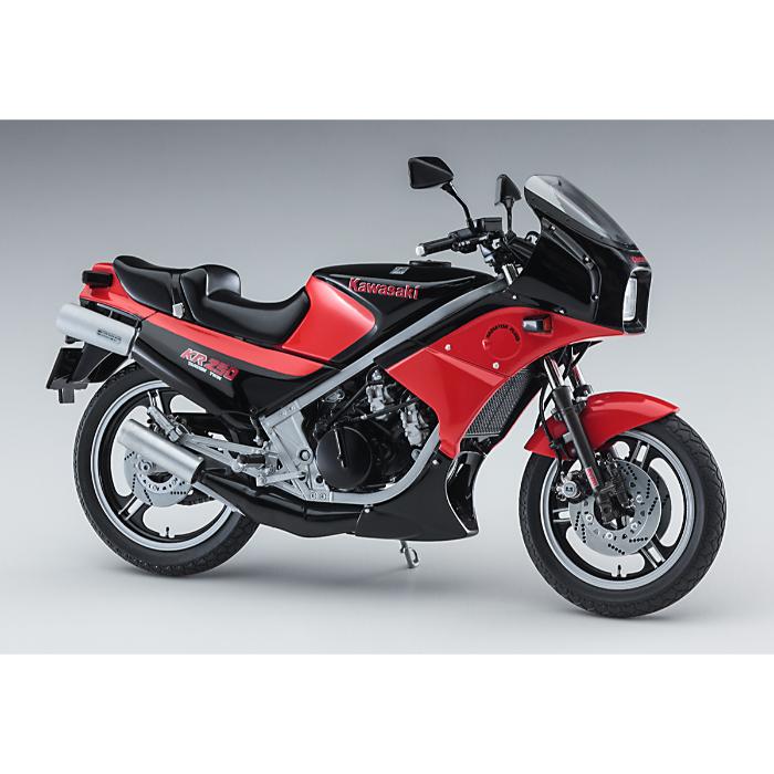 1/12  Kawasaki KR250 KR250A  - BLACK/RED COLOR -