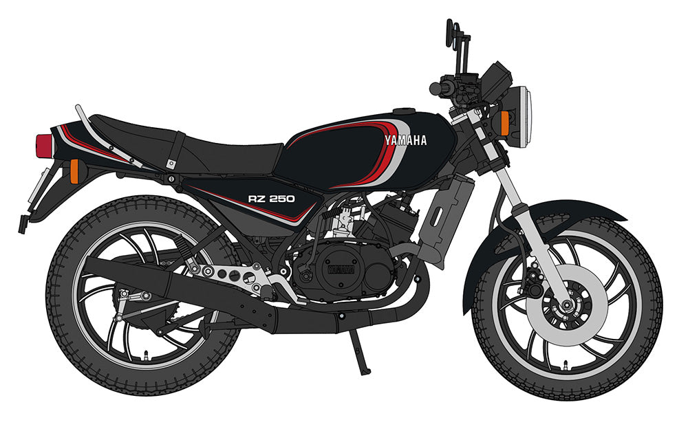 1/12 Yamaha RZ250 (4L3) (1982) "New Yamaha Black"