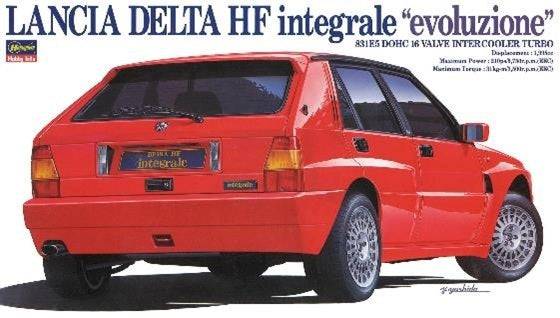 1/24  LANCIA DELTA HF INTEGRALE EVOLUZIONE