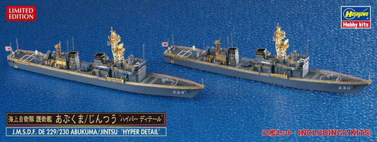 1/700  J.M.S.D.F. DE 229/230 ABUKUMA/JINTSU  - HYPER DETAIL -  Two kits in the box