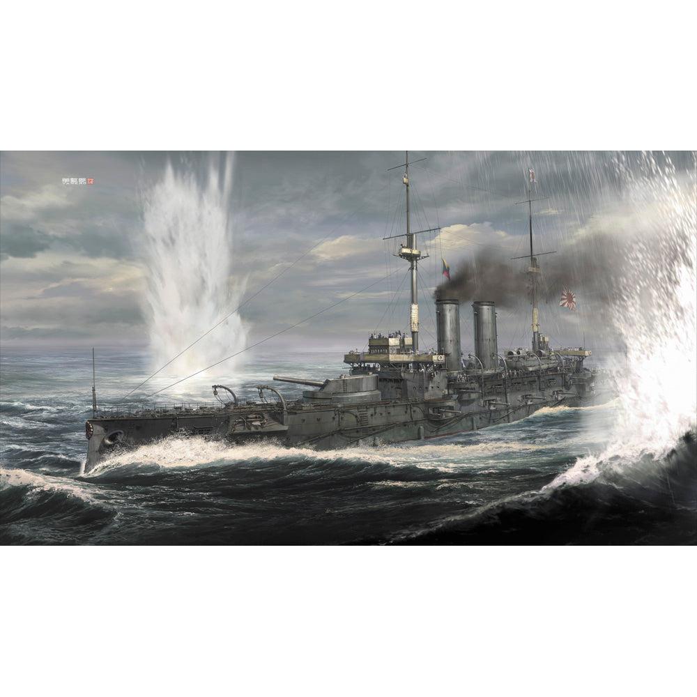 1/700 IJN Battleship MIKASA "The Battle of the Japan Sea 1905" with FIGURES
