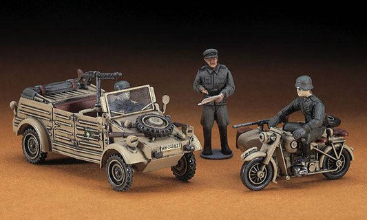 1/72 KUBELWAGEN / B.M.W. SIDE CAR