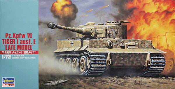 1/72 Pz.Kpfw VI TIGER I ausf. E  - LATE MODEL -