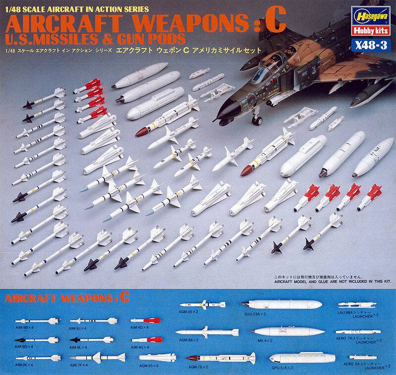 1/48 U.S. AIRCRAFT WEAPONS C