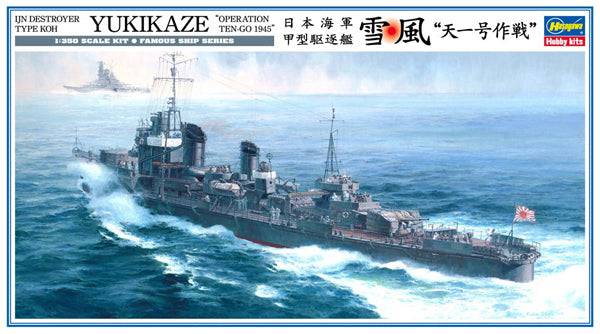 1/350 IJN DESTROYER TYPE KOH YUKIKAZE OPERATION TEN-GO 1945