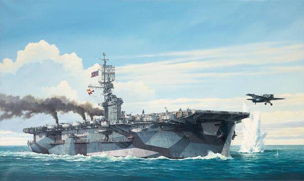 1/350 U.S. Navy Escort Carrier Uss Gambier Bay (Cve-73)