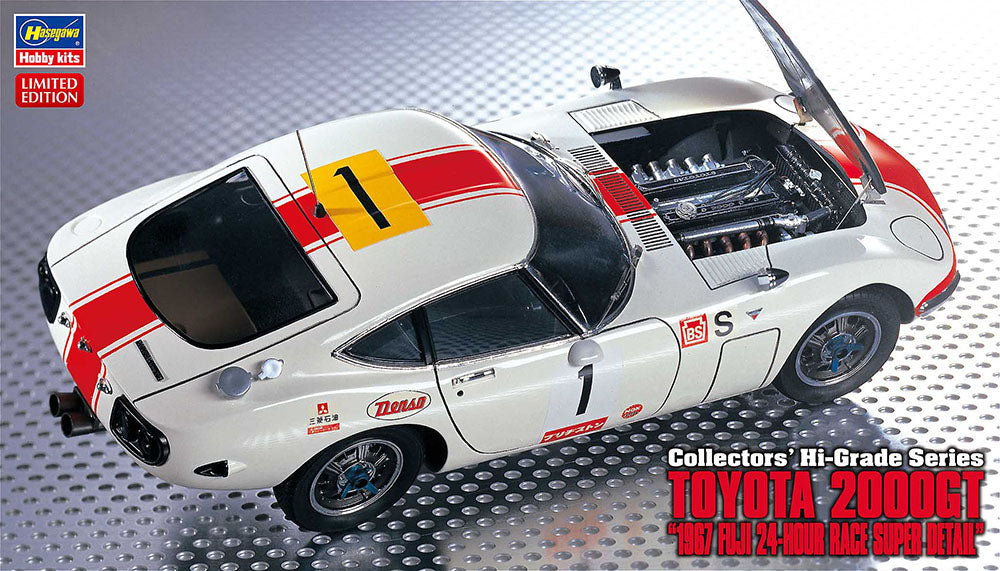 1/24  TOYOTA 2000GT  - 1967 FUJI 24-HOUR RACE SUPER DETAIL -