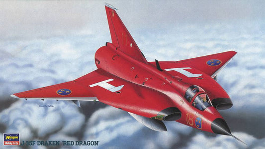 1/72  J-35F DRAKEN RED DRAGON